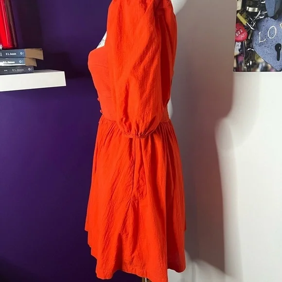 Mauve by Anthropologie Puffy Sleeve Dress - Picture 5 of 10